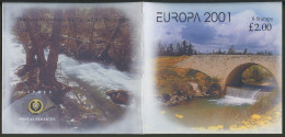 Chypre - Zypern - Cyprus Carnet 2001 Y&T N°C984 - Michel N°MH2 *** - EUROPA - Ungebraucht