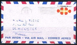 RAD-L29 - CANADA N° 462 Radio Canada Sur Lettre Par Avion Pour La France 1971 - Cartas & Documentos