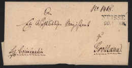 Preussen Vorphila Brief L2 Neisse Nysa Schlesien Möglich Ab 1817 - Prephilately