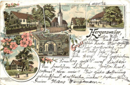 Gruss Aus Hergensweiler - Litho - Lindau A. Bodensee