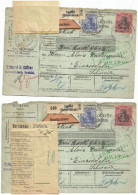 Borderau Distinta Nachnahme Form On Parcel Bulletin Gmund 2mar1913 With "Germania2 P80+p20 To Suisse - Autres & Non Classés