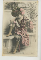 FEMMES - FRAU - LADY - SPECTACLE - ARTISTES - Jolie Carte Fantaisie Portrait Artiste ELISE DE VERE Par Reutlinger - Femmes