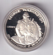 MONEDA DE PLATA DE ESTADOS UNIDOS DE 1/2 DOLLAR DEL AÑO 1982 PROOF (SILVER-ARGENT) - Gedenkmünzen