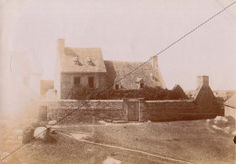 1894 Photo L'île De Bréhat Roch Ar Sparch ? Habitation Côtes D'armor Bretagne - Europa