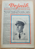 Hrvatski Vojnik 1944 Br. 29 NDH Ustasa Newspaper  Ante Pavelic - Autres & Non Classés