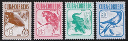 2005 Cuba Wildlife Definitives: Cuban Emerald, Cuban Parakeet, Manatee, Cuban Crocodile Set (** / MNH / UMM) - Zangvogels
