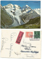 Suisse Celerina 26jul1959 Ratische Bahn Railway PMK Express Pcard To Italy With Pfyffer F.1 + Cept C30 - Covers & Documents