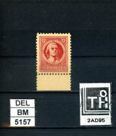 DEL-BM5157, SBZ Thüringen, Xx, 96 AX, T, PLF VI F 2AD95, Gepr. Böhm BPP  - Postfris