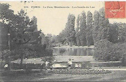 CPA Paris Le Parc De Montsouris - Les Bords Du Lac - Paris (14)