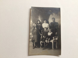 Carte Postale Ancienne Photographie Portrait -de Famille Photographie Moderne. 1915 Louvain 163, Rue De Diest - Leuven