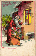 CPA - Babbo Natale, Père Noël, Santa Claus - NV - B148 - Santa Claus