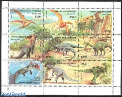 Benin 1998 Prehistoric Animals 9v M/s, Mint NH, Nature - Prehistoric Animals - Nuovi