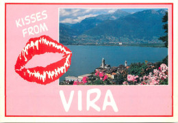 Switzerland Kisses From Vira Lago Maggiore - Vira Gambarogno