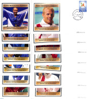 Australia 2006 Commonwealth Games, 14 Benham Covers (Swimming), Postal History, Sport - Olympic Games - Sport (other A.. - Cartas & Documentos