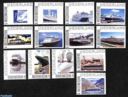 Netherlands 2010 13 MNH Personal Stamps With Ships, Mint NH, Transport - Ships And Boats - Ongebruikt