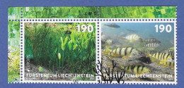 Liechtenstein  2024   Mi.Nr. 2124 / 25 , EUROPA CEPT Unterwasser Fauna + Flora - Gestempelt / Fine Used / (o) - Usados