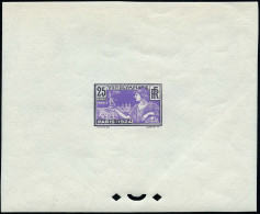 * 184 - Epreuve En Violet Et Violet Bleu Du 25c. JEUX OLYMPIQUES 1924. Tirage Privé Non Officiel. SUP. - Other & Unclassified