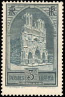 ** 259a - 3F. Cathédrale De Reims. Type II. Pli. - Autres & Non Classés