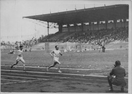 PARIS J.O.  De 1924  PAAVO  NURMI VAINQUEUR DU 5000 METRES JEUX OLYMPIQUES Olympic Games 1924 PHOTO ORIGINALE 18X13CM R1 - Sport