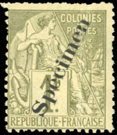 (*) 46V/59V - Sf 53. 13 Valeurs Surcharge ''SPECIMEN'' Noire Et Oblique. SUP. - Autres & Non Classés