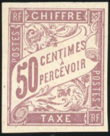 (*) 1 + 18 + 20 - Timbres-Taxe. + 22 + 23. Emission De 1882/1892. Réimpression En Couleurs Plus Vives Et S/papier Plus é - Other & Unclassified