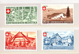 1945 Arbeit Und Schweizer Haus I - Unused Stamps