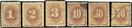 * 1 / 3 + 5/7 - Timbres-Taxe. 6 Valeurs. N° 5 Et 7 Obl. B à TB. - Other & Unclassified