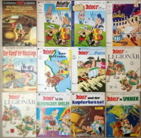 35 AUSGABEN ASTERIX & OBELIX - 1 BUCH - 2 SNACKT PLATT - 2 LEXIKON - 1 BACKBUCH - Asterix