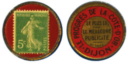 France : Timbre-Monnaie 5 C. Vert Semeuse - Other & Unclassified