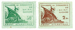 France : Guerre N°8/9(*) - War Stamps