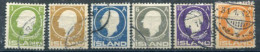 ICELAND 1911 Sigurdsson Centenary Set Used.  Michel 63-68 - Oblitérés