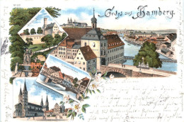 Gruss Vom Bamberg - Litho - Bamberg