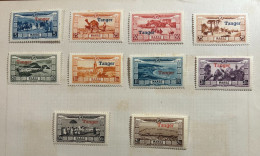 1929.- TANGER FRANCES. Nuevos Con Fijasellos * - Unused Stamps