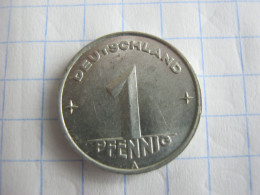 Germany DDR 1 Pfennig 1950 A - 1 Pfennig