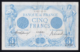 5F Bleu 11.08.1912 - Signe Balance - Pr SUP - Fay : 2.9 - 5 F 1912-1917 ''Bleu''