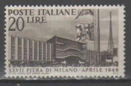 ITALIA 1949 - Fiera Di Milano * - 1946-60: Neufs