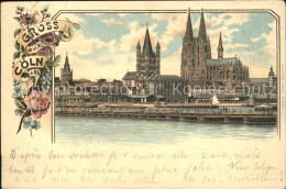 71678570 Coeln Rhein Koelner Dom Rheinufer Koeln Dellbrueck 905 - Köln