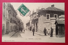 74 - THONON-LES-BAINS  LA RUE VALLON - Thonon-les-Bains