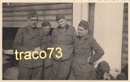 REGIO ESERCITO /  Militari In Posa   _ Cartolina Fotografica - Guerra 1939-45