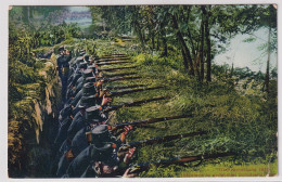 Soldaten Im Schützengraben - Gelaufen 1915 Ab Henau SG Nach Thundorf TG - Autres & Non Classés