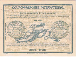 Brasile Brésil Brazil. Coupon Réponse/reply Coupon Mod. Roma IV, Filigrana II Tipo. Freschissimo. Nuovo (06). - Ungebraucht