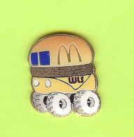 Pin's Mac Do McDonald's WLS Hamburger Sur Roues - 5A10 - McDonald's