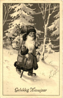 CPA - Babbo Natale, Père Noël, Santa Claus - VG - B159 - Santa Claus