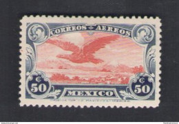 1927 Messico Yvert Posta Aerea N. 1 - 50c. MLH* - Autres - Amérique