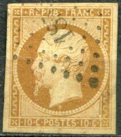 FRANCE - Y&T  N° 9 (o)…oblitération Losange Petits Chiffres - 1852 Luis-Napoléon