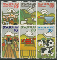 Neuseeland 1978 Landwirtschaftliche Hochschule Getreide Kühe 740/45 Postfrisch - Unused Stamps