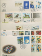 Irland 1983 Kompletter Jahrgang Ersttagsbriefe 504/27 FDC (X18700) - FDC