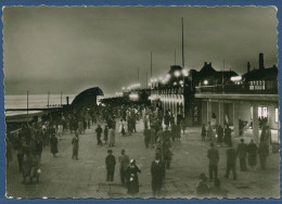 Nordseebad Westerland Sylt Kurpromenade Bei Nacht, Gelaufen 1959 (AK3750) - Sylt