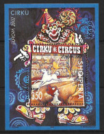 ALBANIA....." 2002...".....EUROPA.....CIRCUS....MINI SHEET.........MNH... - Circus