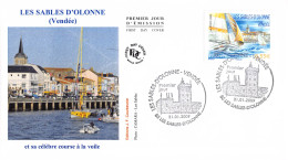 FDC - Les Sables D'Olonne (Vendée) - Oblit Les Sables 31/1/09 - 2000-2009